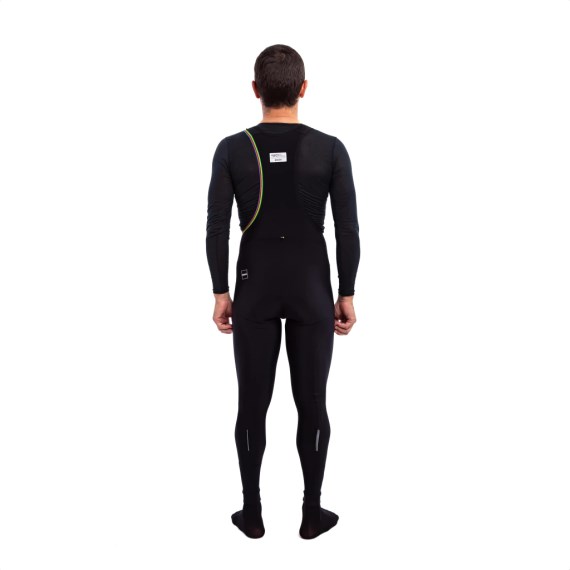 Calza larga SANTINI Hombre UCI Rainbow Official Black