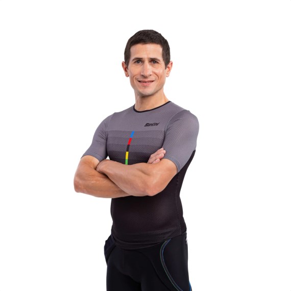 Primera piel SANTINI Unisex UCI Rainbow