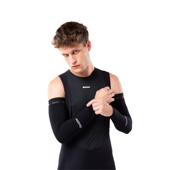 Manguitas SANTINI Unisex Black Totum