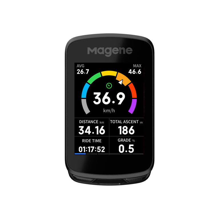 Ciclocomputadora para bicicleta Magene C606 Pro con GPS