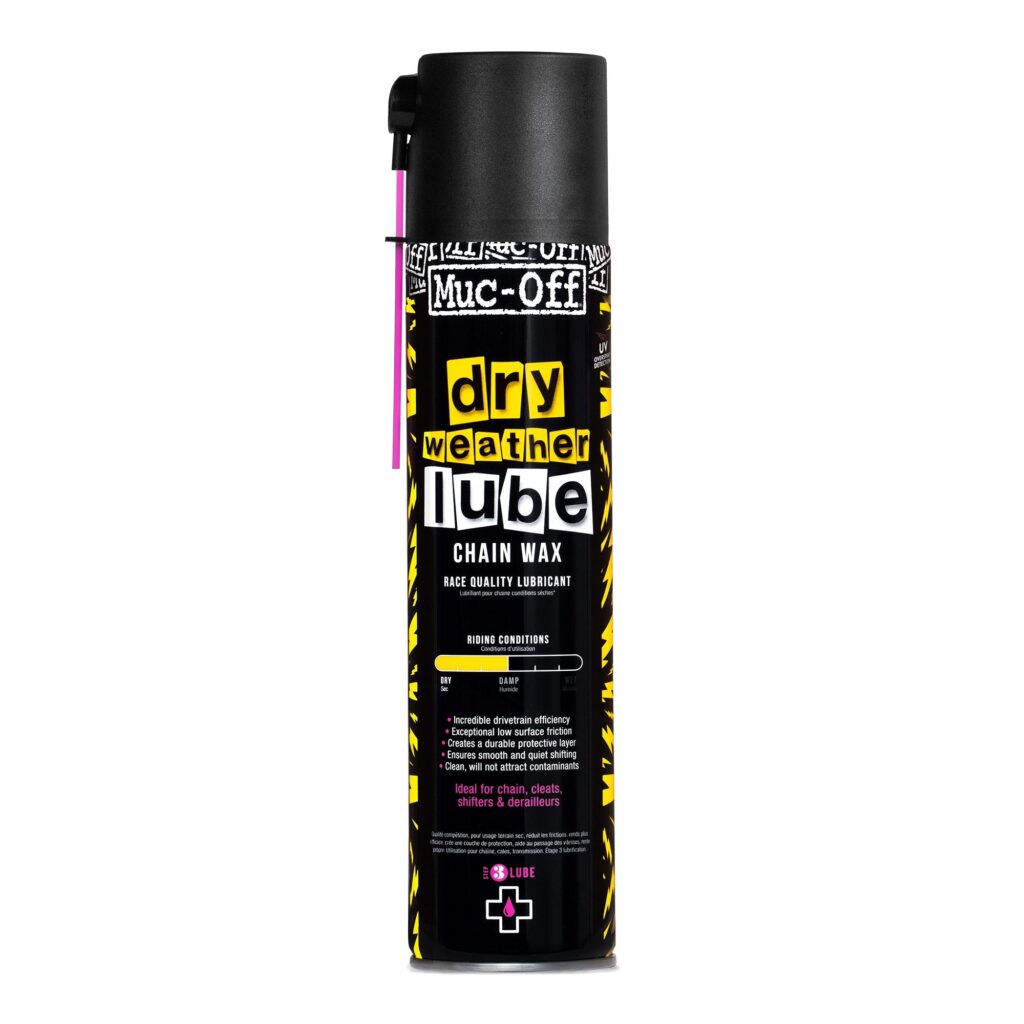 Lubricante seco Muc-Off en aerosol 400 ml