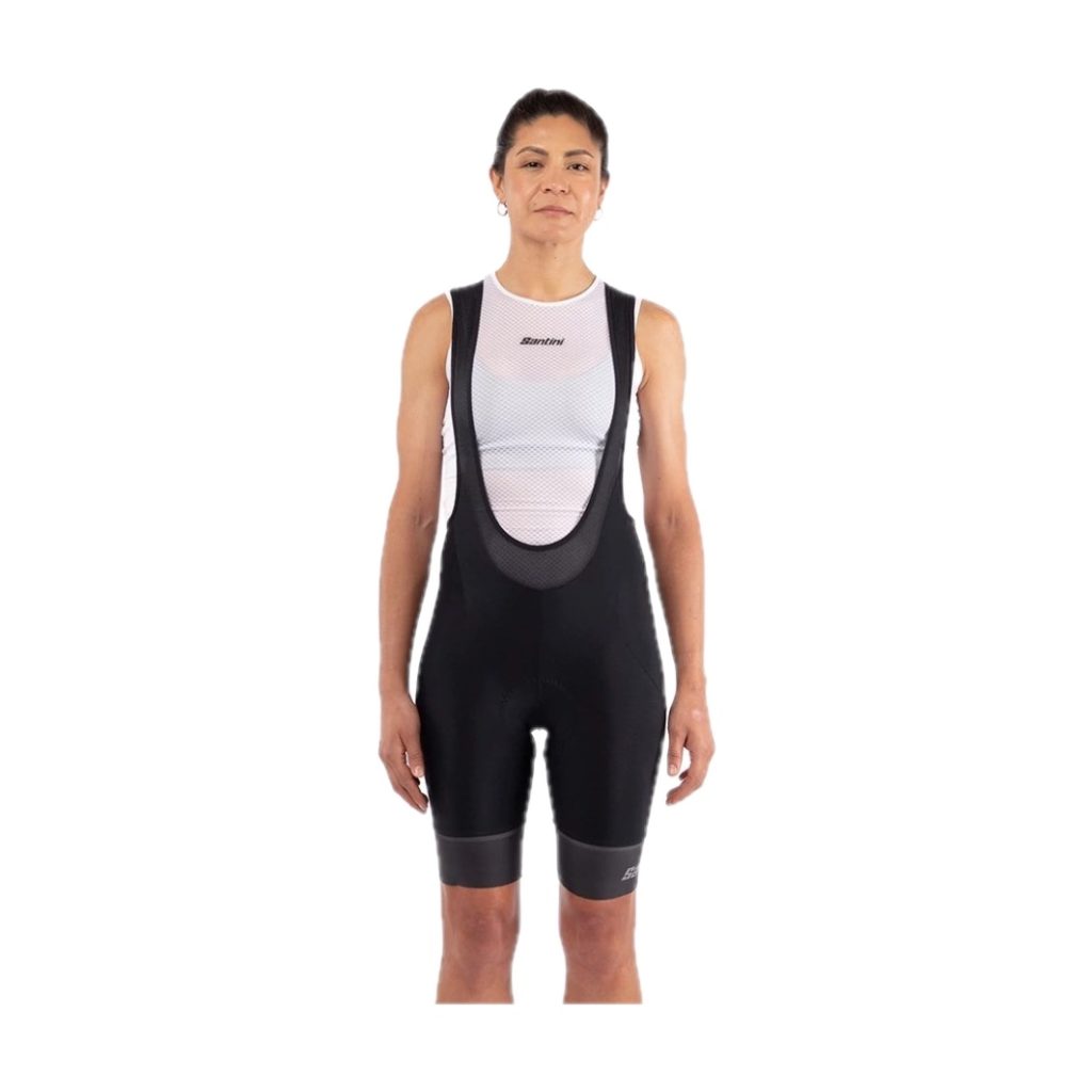 Calza con tiradores Santini Horizon de mujer