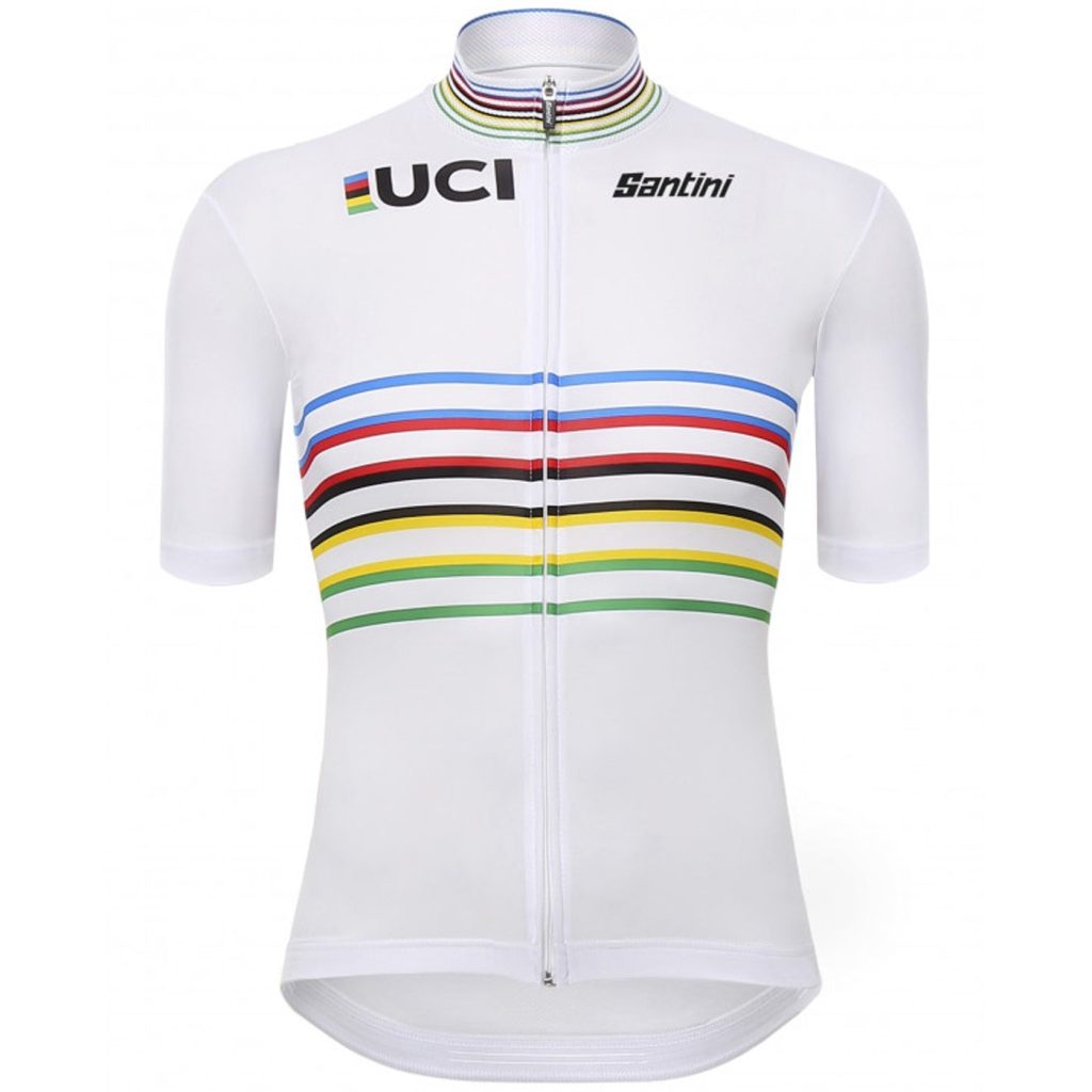 Jersey Santini UCI Campeón del Mundo oficial Master