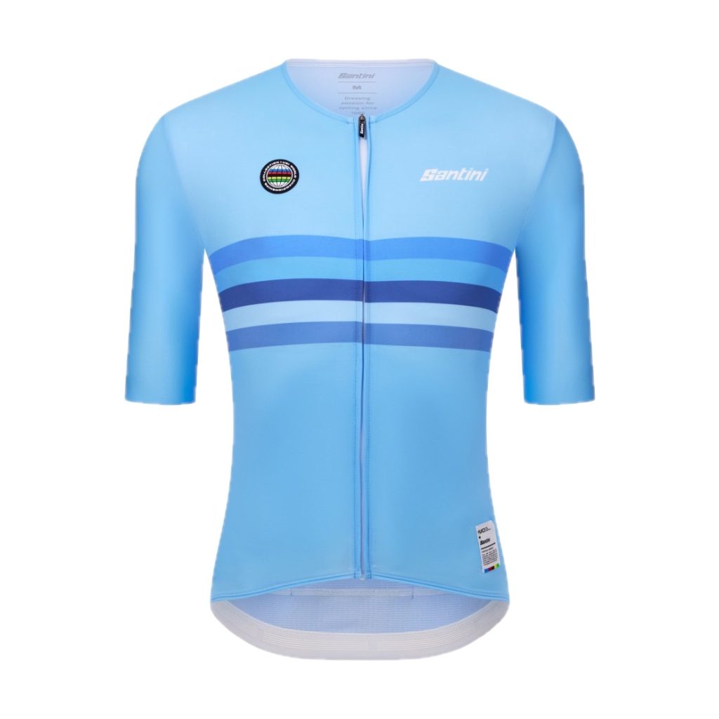 Jersey Santini UCI World Champion Bélgica unisex