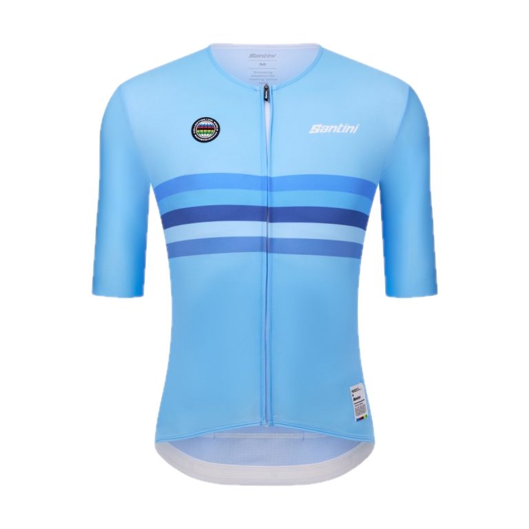 Jersey Santini UCI World Champion Bélgica unisex