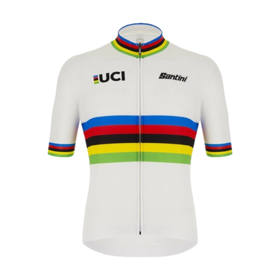 Jersey Santini UCI World Champion oficial de hombre
