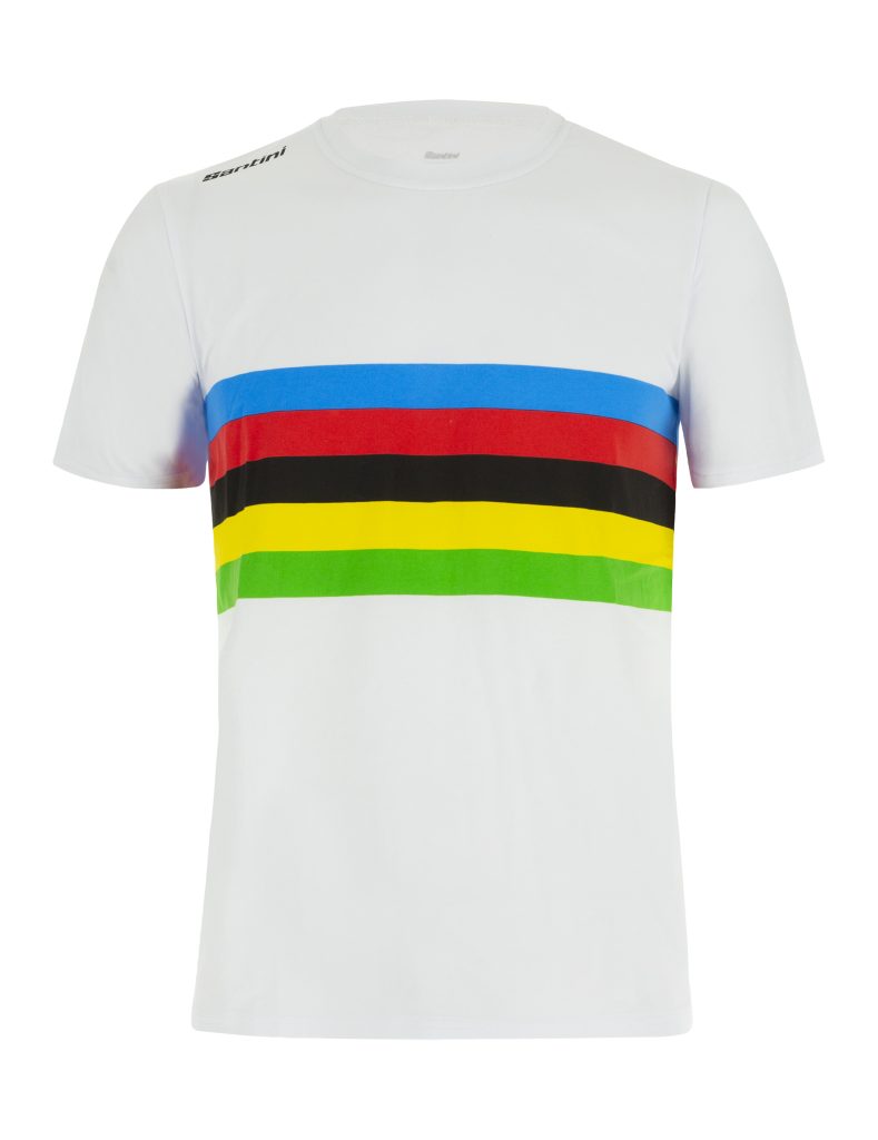 Remera Santini UCI Rainbow unisex