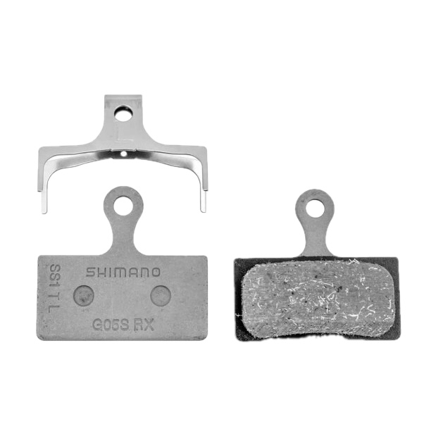 Pastillas de freno de resina Shimano G05S-RX sin disipador