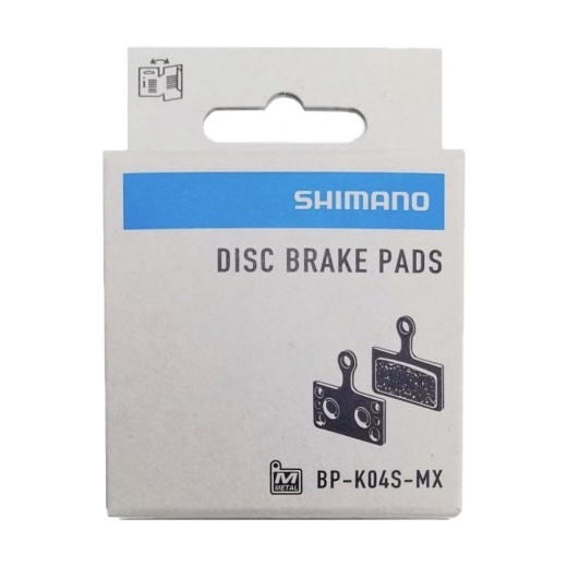 Pastillas de freno Shimano K04S sin disipador, 1 par
