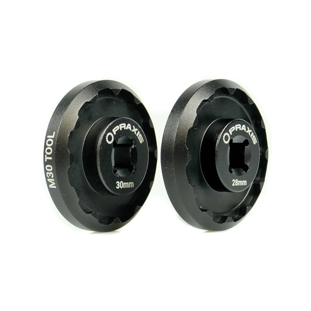 Herramienta Praxis para copas de caja pedalera M30