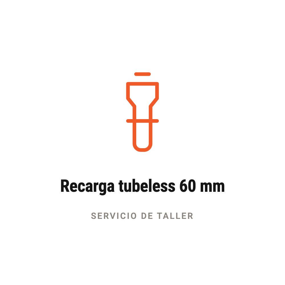 Recarga tubeless 60 mm